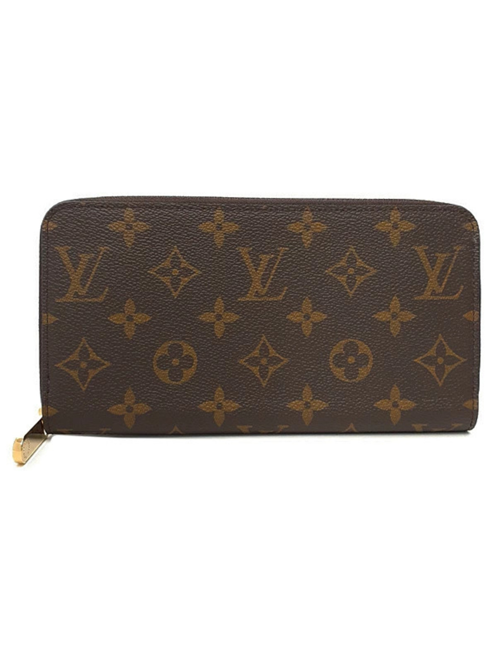 Louis Vuitton Monogram Zippy Wallet Round Zipper Long